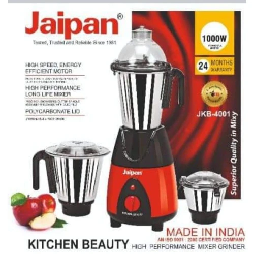 Jaipan Kitchen (1200WT) Blender /Grinder /Mixer Ma...