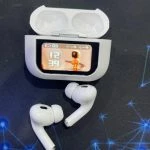 E9 Pro AirPods Touch with LED Display (ANC & ENC Apps Supported) white