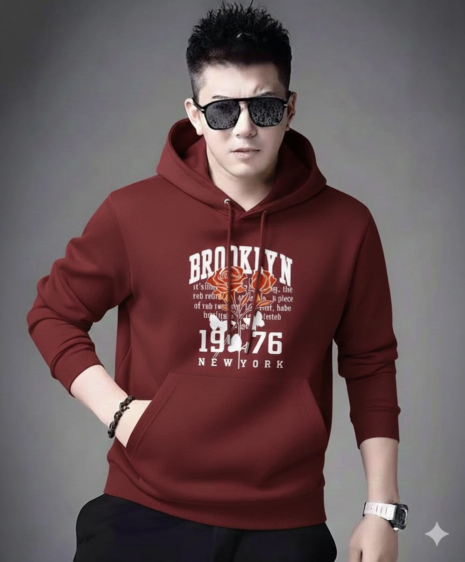 Drop shoulder Hoodie